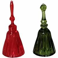 Red and green Dinner Bells