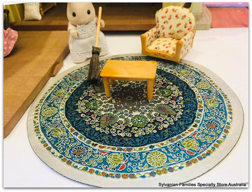 Sylvanian Families Beechwood hall round rug carpet decor