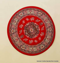 Carpet - Round red