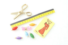 Sewing Accessories with Tape Measure - Miniature