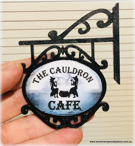 Dollhouse halloween magic Cauldron Cafe