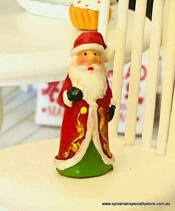 Reutter Porcelain Santa figure - 3 cm high - Miniature
