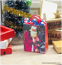 Dollhouse miniature Christmas decoration bag