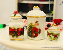 Reutters Porcelain Christmas jars