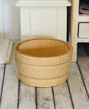 Wooden Tub -  Miniature