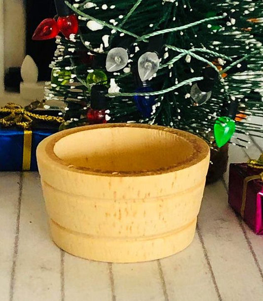 Miniature Wooden tub