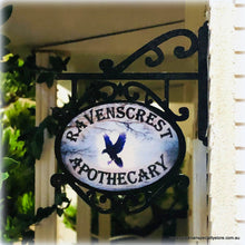 Dollhouse Wall Sign -8 cm high - Ravenscrest Apothecary
