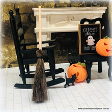 Dollhouse Halloween Whisk Broomstick