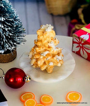 Doll house miniature Christmas Shortbread tree food accessory Australia