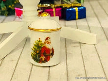 Christmas Cookie Jar - Santa - 3 cm high - Miniature