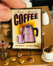 Sign - Coffee - Miniature