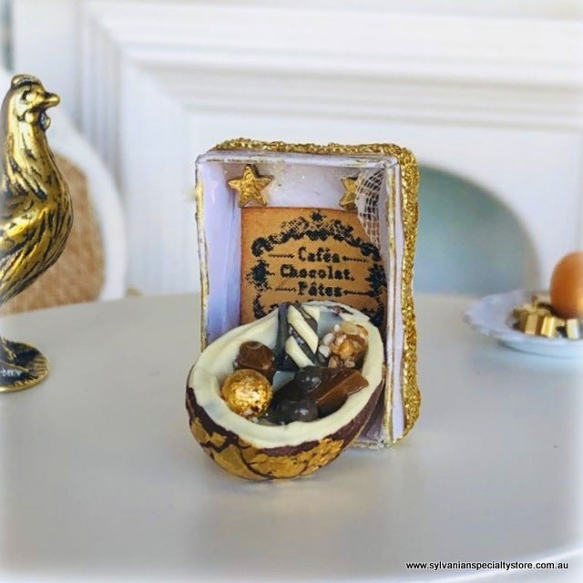 Luxury Easter Egg in Box - Miniature
