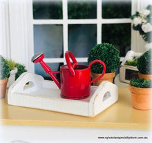 Red Watering Can - Metal - Miniature