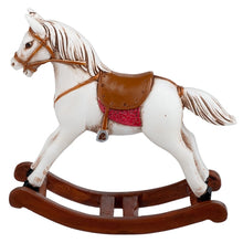 Dollhouse miniature Reutter porcelan rocking horse