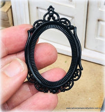 Black Metal Decorative Frame - Miniature