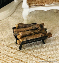 Fireplace Log Holder - Miniature (Logs are not included)