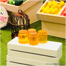 Dollhouse Miniature Honey Jars