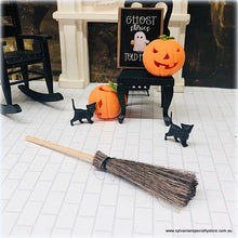 Dollhouse Halloween Whisk Broomstick