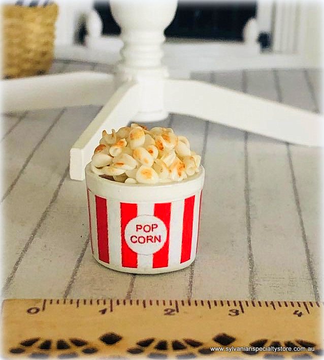 Dollhouse miniature elf prop popcorn movie