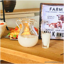 Milk - Jug and Glass - Miniature