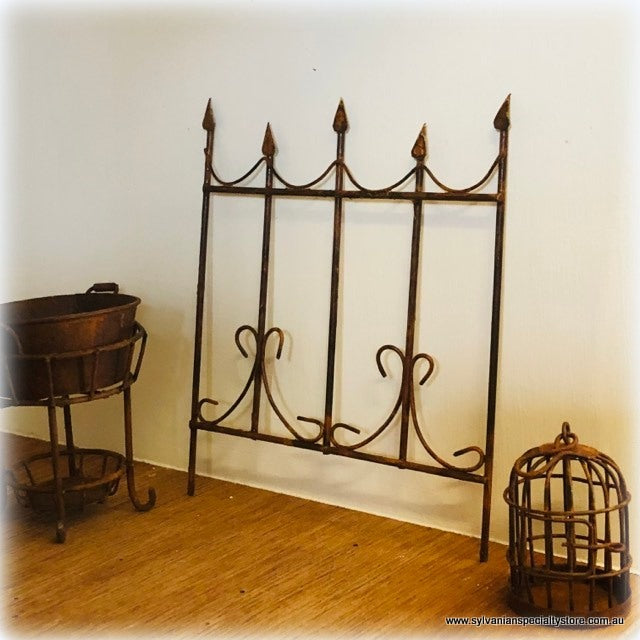 Rusted Wire Fence - Miniature