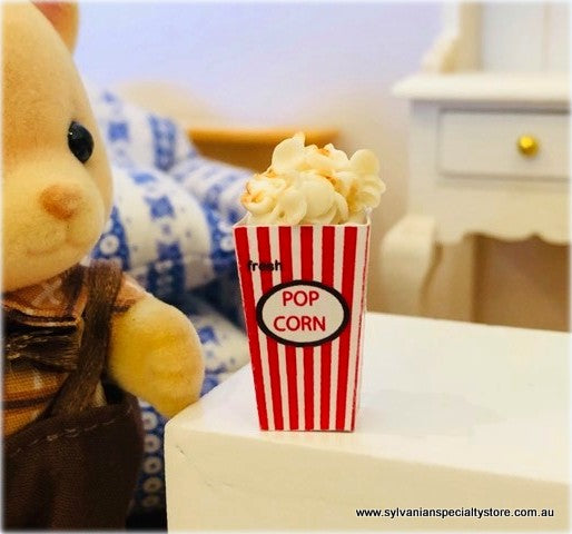 Dollhouse miniature elf prop popcorn movie