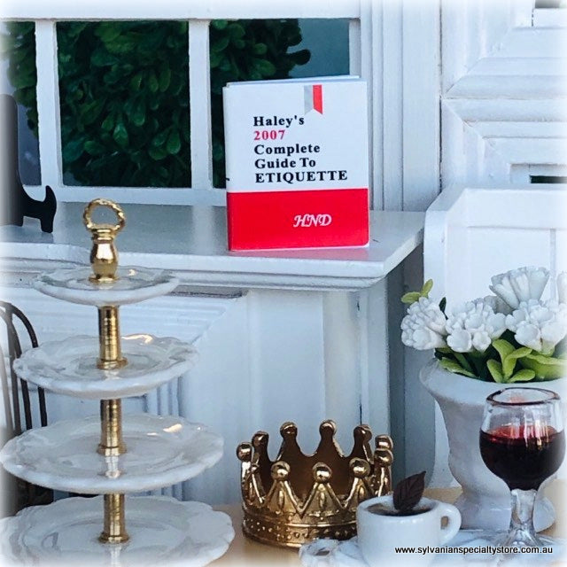 Etiquette Book - Miniature