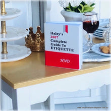 Etiquette Book - Miniature