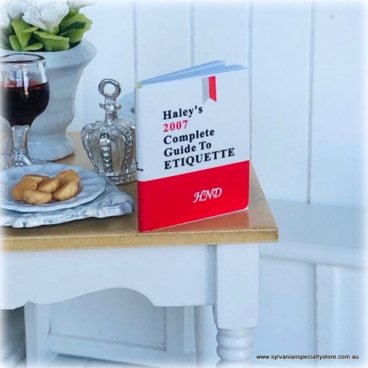 Etiquette Book - Miniature