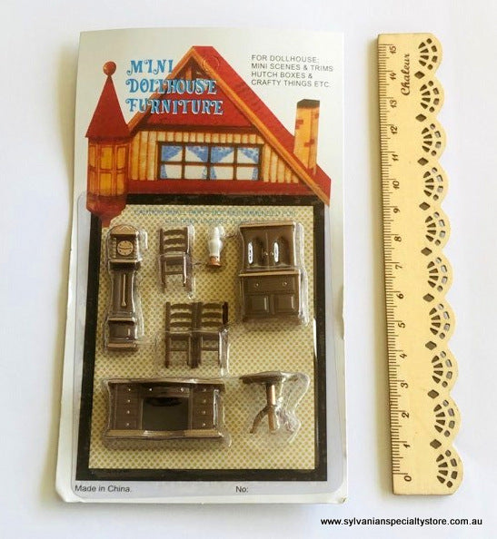 Dollhouse miniature 1:48 scale Living Room
