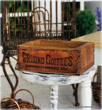Arbuckles Ground Coffee Crate - Miniature