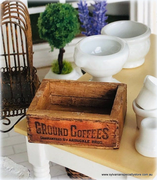 Arbuckles Ground Coffee Crate - Miniature
