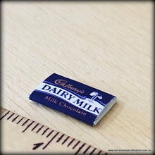 Dollhouse Miniature Cadbury's Chocolate Bar