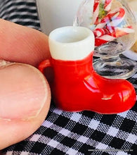 Santa Boot Mug x 1 - Miniature