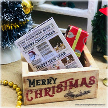 Christmas Newspaper - Miniature