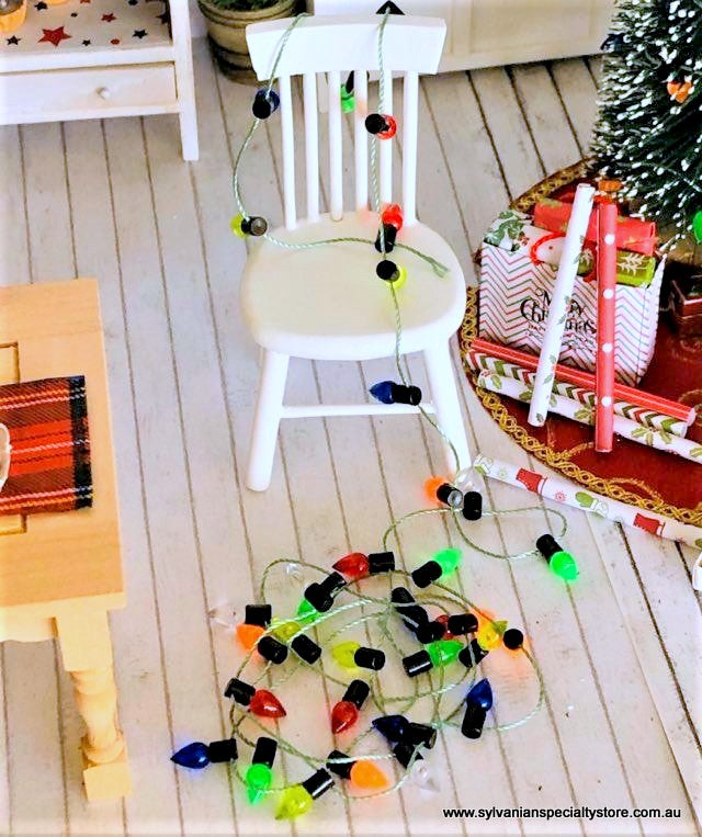 String of Christmas Lights - 1 metre - Miniature
