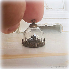 Glass Cloche Ornament - Very Small - Dollhouse Miniature