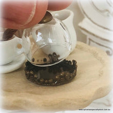 Glass Cloche Ornament - Very Small - Dollhouse Miniature