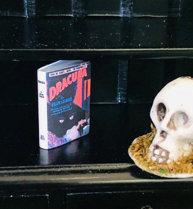  Miniature Halloween Dracula book