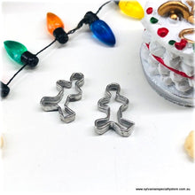 Gingerbread Men Cookie Cutters Pair - 1 cm - Miniature