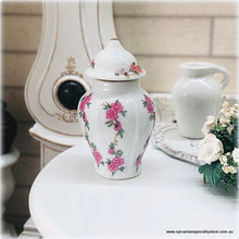 Ginger Jar - Pink Floral - Miniature