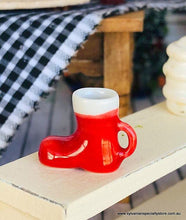 Santa Boot Mug x 1 - Miniature