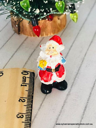 Santa Figurine - 3 cm high -  Miniature