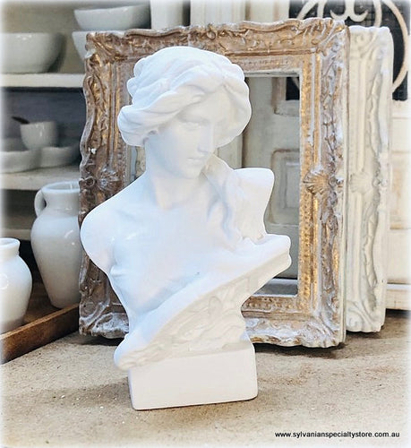 Dollhouse Miniature Statue white goddess bust