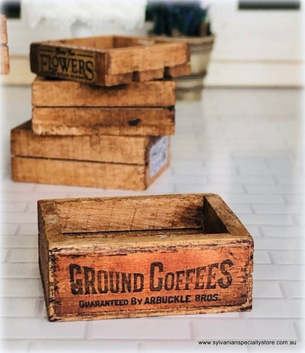 Arbuckles Ground Coffee Crate - Miniature