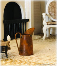 Dollhouse miniature rusted jug
