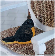 Bird - Black and Yellow - Miniature