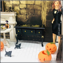 Dollhouse halloween haunted house stylish glamour miniature