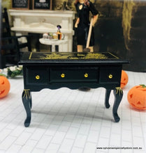 Dollhouse halloween haunted house stylish glamour Addams family