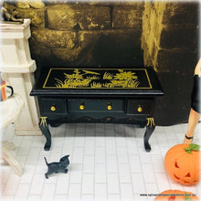 Dollhouse halloween haunted house stylish glamour miniature